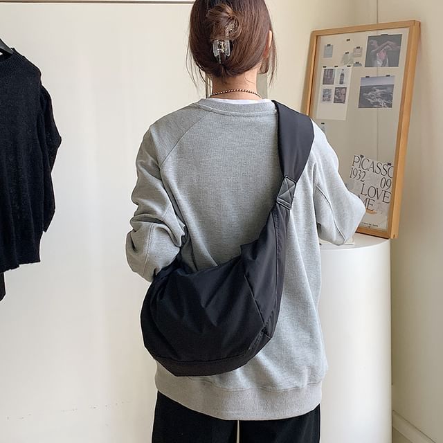 FAYLE-Plain Crossbody Bag