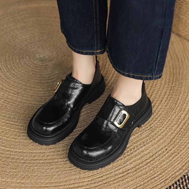 Cinnabelle-Platform Monk Strap Shoes