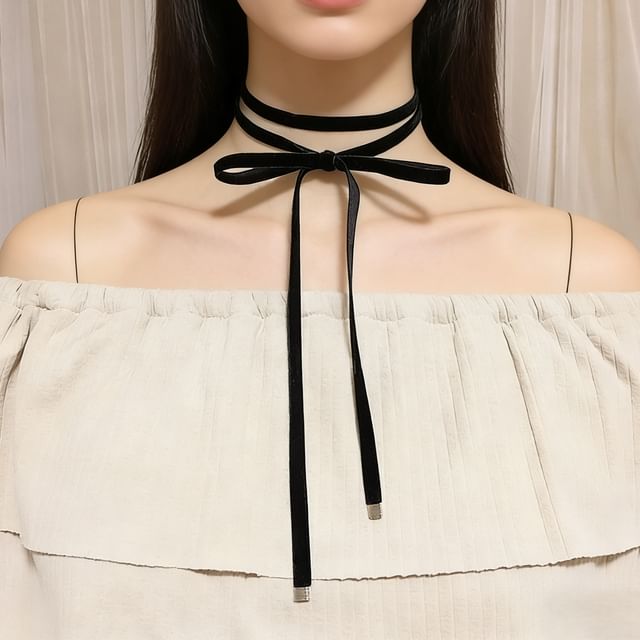 Elfis-Chocker in Velluto