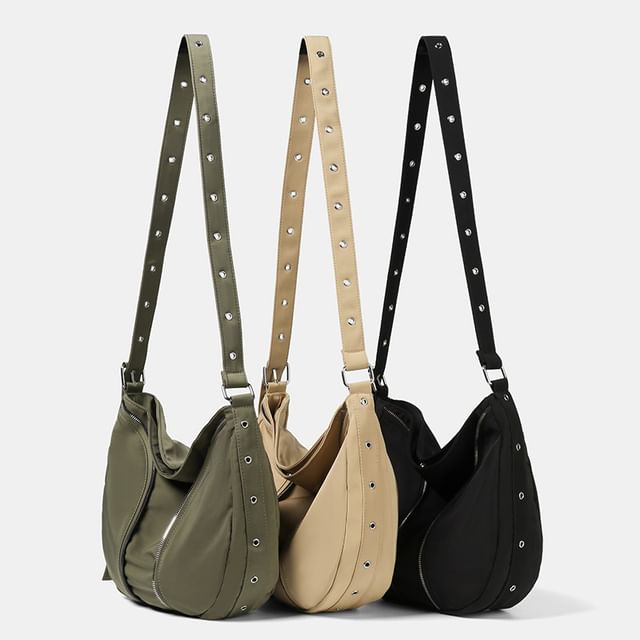Mulgam-Grommet Crossbody Bag