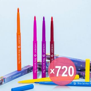 HANDAIYAN - Neon UV Gel Eyeliner - 9 Colors (x720) (Bulk Box)
