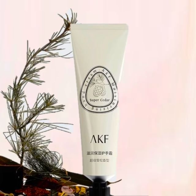 AKF-Moisturizing Flower Hand Cream - Cedar