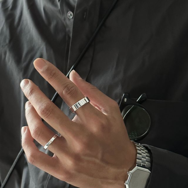 Kopesh-Polished Stainless Steel Ring various designs