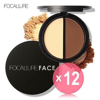 FOCALLURE - Highlighter Contour - 3 Colors (x12) (Bulk Box)