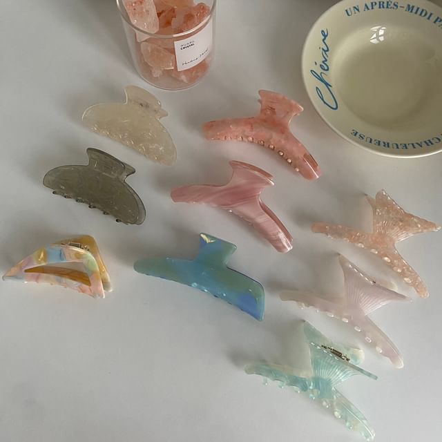 Kiren-Acetate Hair Clamp Various Designs