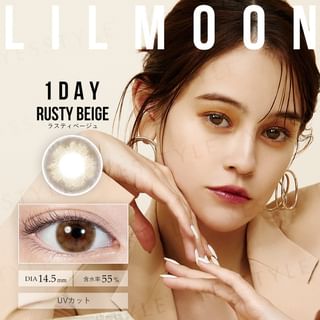 PIA - Lilmoon 1 Day Color Lens Rusty Beige 10 pcs