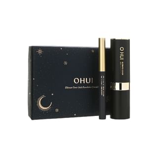 O HUI - Ultimate Cover Stick Foundation Special Set Sparkle Holiday Edition - 2 Colors