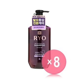 Ryo - Hair Loss Expert Care 9EX Shampoo For Oily Scalp (x8) (Bulk Box)