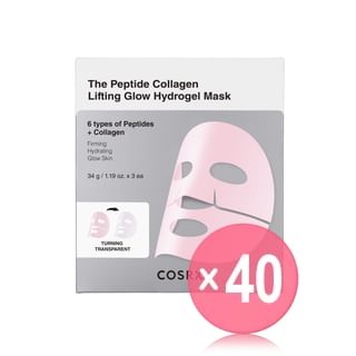 COSRX - The Peptide Collagen Lifting Glow Hydrogel Mask (x40) (Bulk Box)