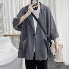 WIMWAM - Elbow-Sleeve Blazer WIMWAM - Elbow-Sleeve Blazer