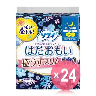 Unicharm - Sofy Night Slim Feminine Pads 29cm (x24) (Bulk Box)