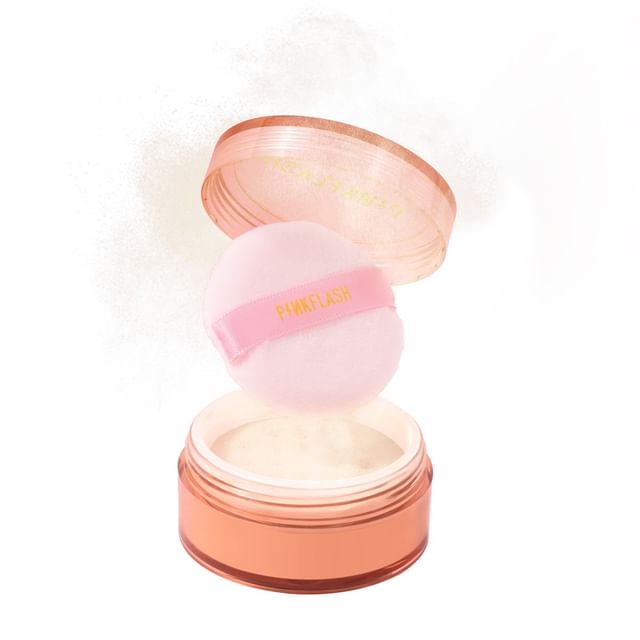 PINKFLASH-Puder sypki regulujący wydzielanie sebum 3 kolory