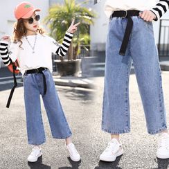 Qin Qin - Kids Wide-Leg Jeans Qin Qin - Kids Wide-Leg Jeans