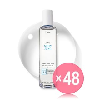 ETUDE - Soon Jung pH 5.5 Relief Toner Mini (x48) (Bulk Box)