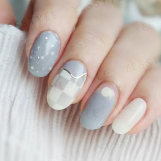 Lunacaca - Snowy Bear Nails Art Stickers