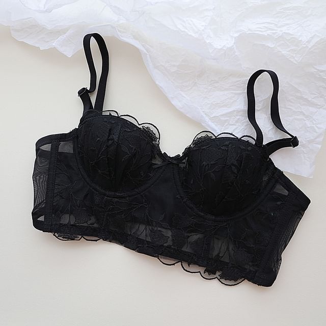 Nabla - Wireless Lace Bra / Panty / Set