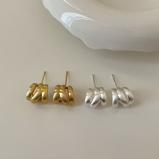 Panda Dama-Geometry Drop Earring