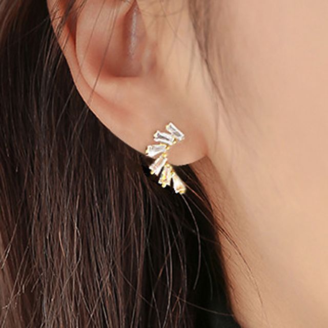Chimerro-Rhinestone Stud Earring