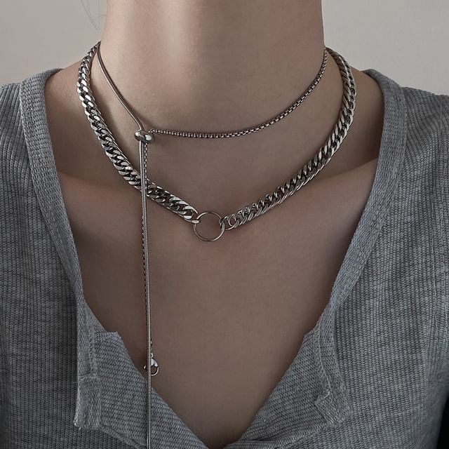 Jael-Chain Layered Necklace