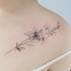 Star of the Day - Flower Waterproof Temporary Tattoo Star of the Day - Flower Waterproof Temporary Tattoo