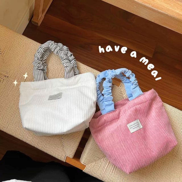 Tote bag velours hot sale