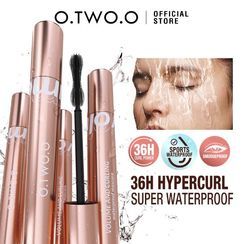 O.TWO.O - Super Stay Long Lasting Waterproof Black Mascara