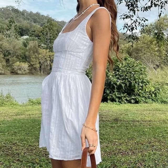 chinese dress ladies Amazon.com: Women Sexy Backless Mini Dress Solid Color Sleeveless Open Back  A Line Tank Dress Formal College Graduation Dresses (A-Black, S) :  Clothing, Shoes & Jewelry main image 1
