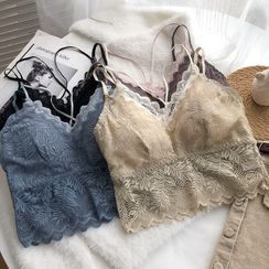 Wilder Dreams - Lace Trim V-Neck Camisole Top Wilder Dreams - Lace Trim V-Neck Camisole Top