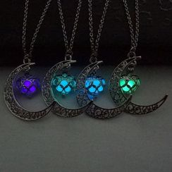 Glamiz - Moon Glowing Necklace Glamiz - Moon Glowing Necklace