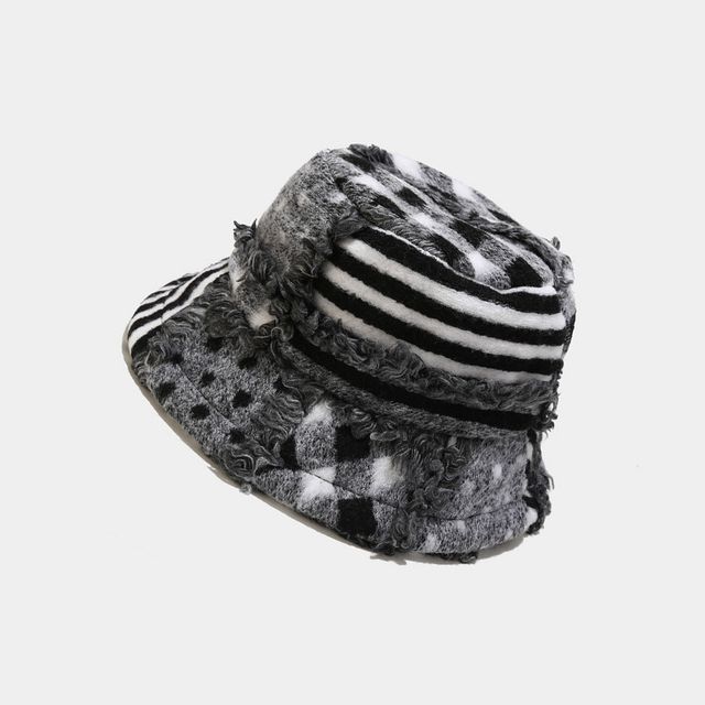 Hatrix-Panel Chenille Bucket Hat