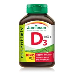 Jamieson - Vitamin D3 1000IU Tablet