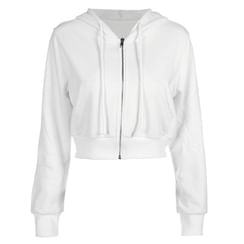 cropped jumper zip