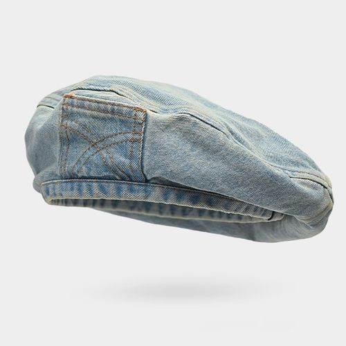 Bolgivy - Denim Beret Hat | YesStyle