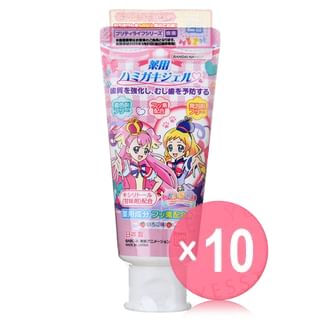 Bandai - Wonderful Precure! Medicated Toothpaste Gel 10pcs Bundle Set