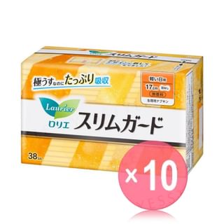 Kao - Laurier Speed Silm Light Feminine Pads 17cm 10pcs Bundle Set