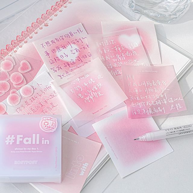 princesseria-Gradient Memo Pad Various Designs