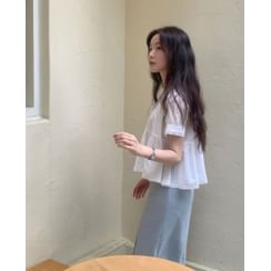 Frilled Babydoll Blouse