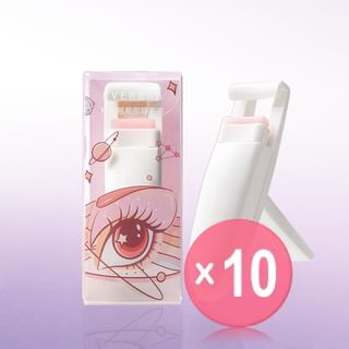 everbab - Portable Partial Eyelash Curler 10pcs Bundle Set