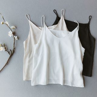 Vateddy - Linen Camisole Top | YesStyle