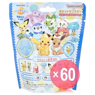 Bandai - Pokemon Figure Bath Ball (x60) (Bulk Box)