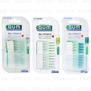 Sunstar - Gum Interdental Brush Mint 20 pcs - 3 Types