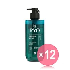 Ryo - Deep Cleansing & Cooling Shampoo (x12) (Bulk Box)