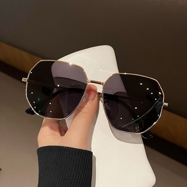 MOL Girl-Hexagon Frame Sunglasses