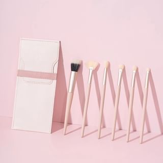 CHEERFLOR - Cloud Makeup Brush Set with Storage Bag