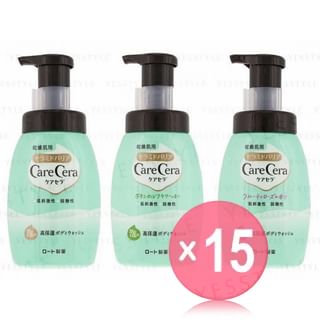 Rohto Mentholatum - Care Cera High Moisturizing Foam Body Wash (x15) (Bulk Box)