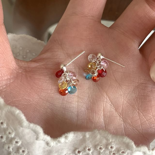 Calafa-Beaded Drop Earring