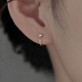 Parskletie-Bead Stud Earring