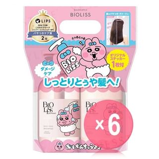 Kose - Opanchu Bioliss Pure Retouch Moist Shine Shampoo & Conditioner Set (x6) (Bulk Box)