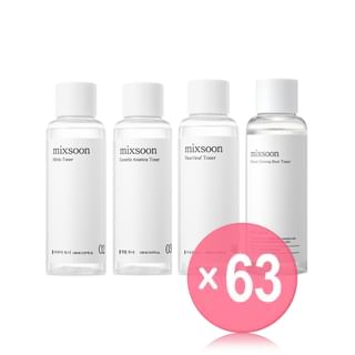 mixsoon - Toner 150ml - 4 Types (x63) (Bulk Box)