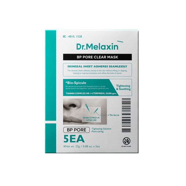 Dr-Melaxin-Kit de Máscaras Redutoras de Poros BP Pore Clear
